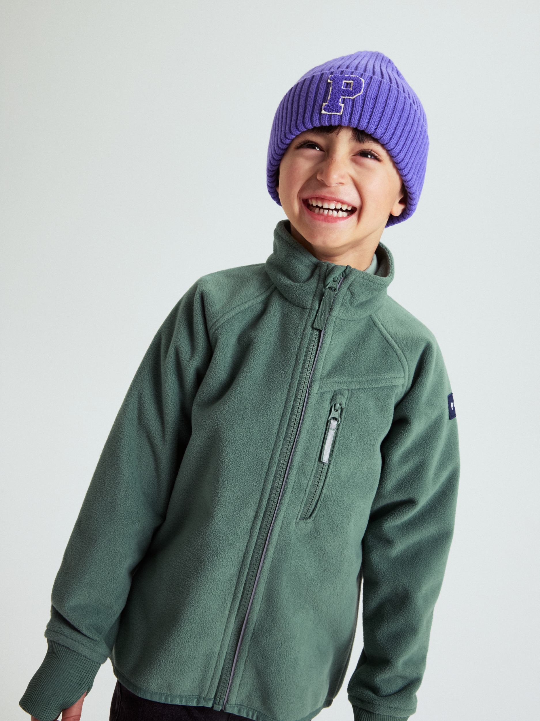 Windproof fleece jacket - Polarn O Pyret