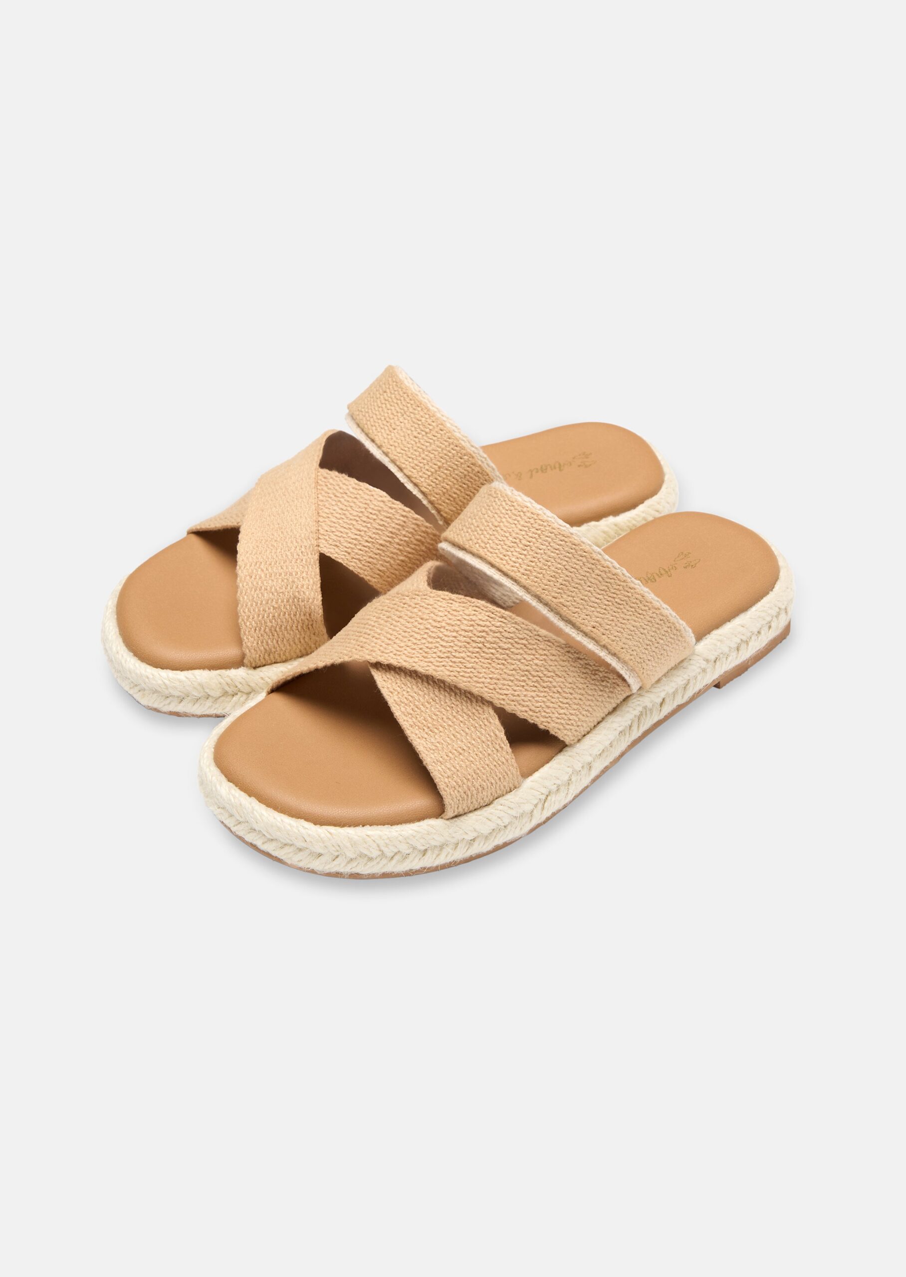 Hazel Tan Espadrille Sandals - Angel and Rocket