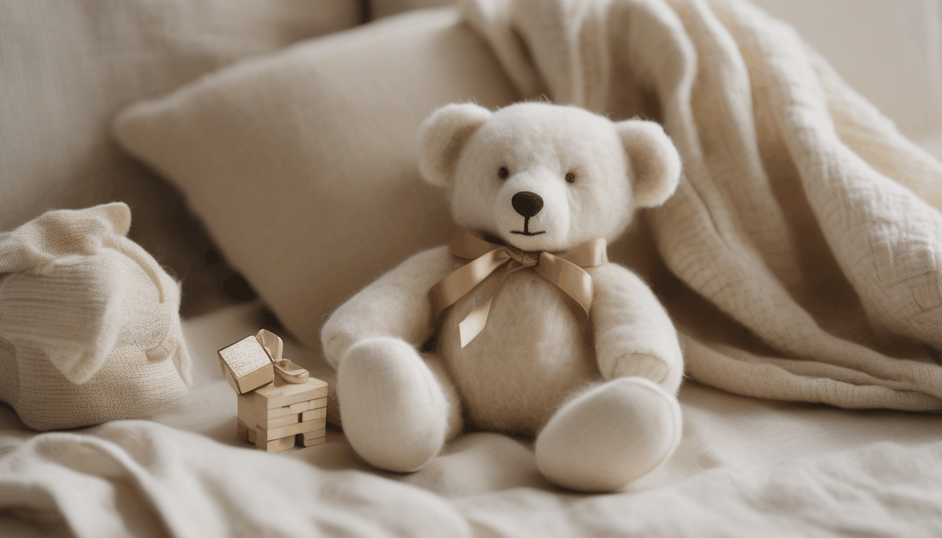 Steiff Classic Teddy Bear in mohair