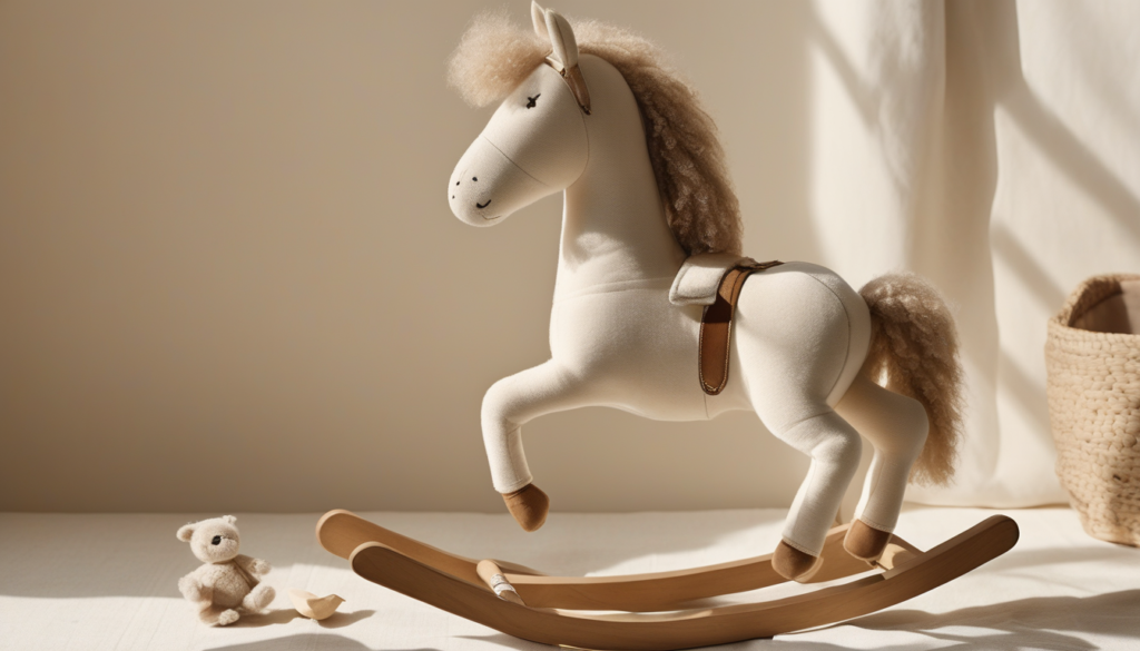 Boujee rocking horse