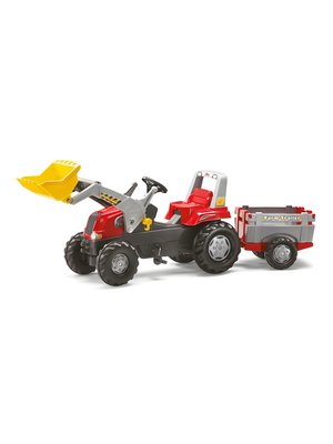 Rolly Junior RT ride-on tractor with loader and trailer