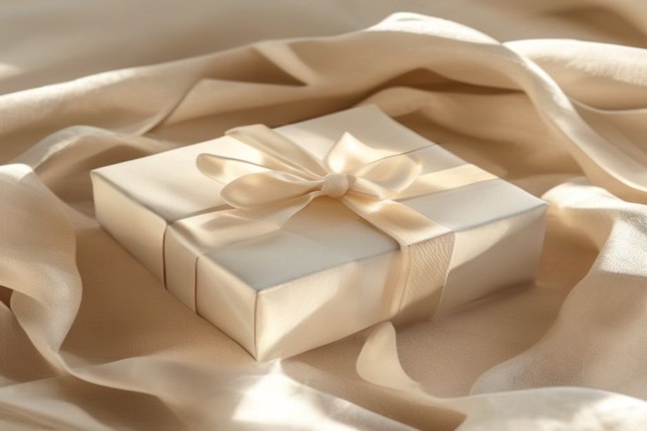 Beautifully wrapped luxury children's gift