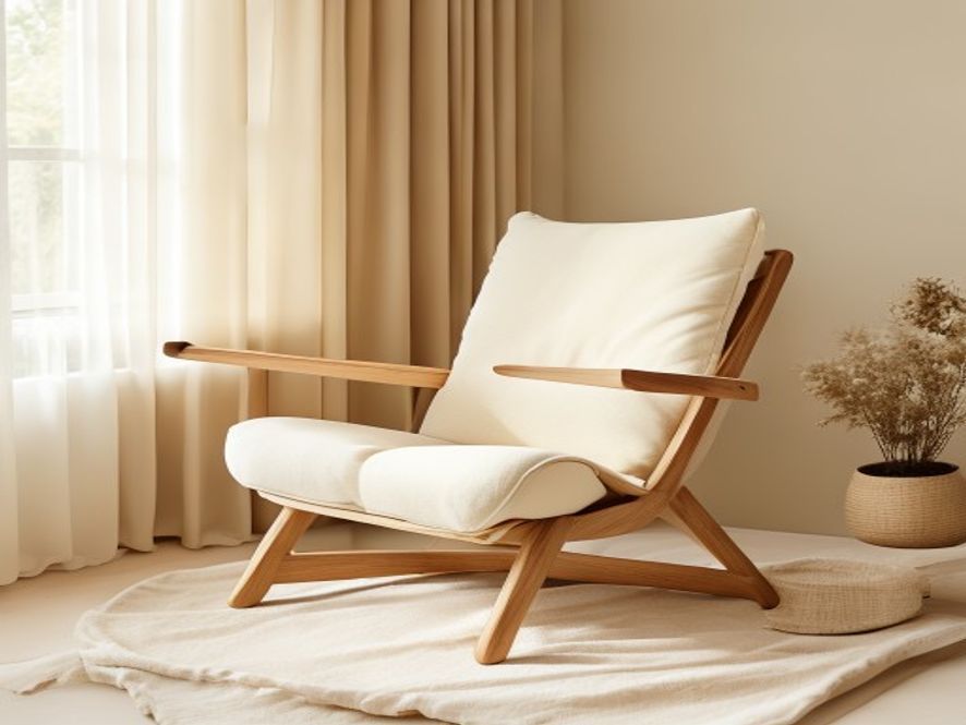 Dutailier wooden glider nursing chair