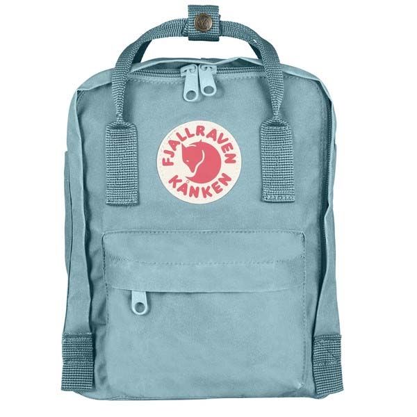 Fjallraven Kanken Mini backpack in sky blue