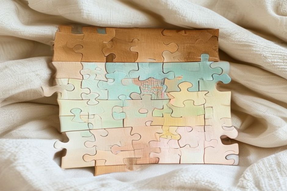 Melissa and Doug wooden puzzle for children
