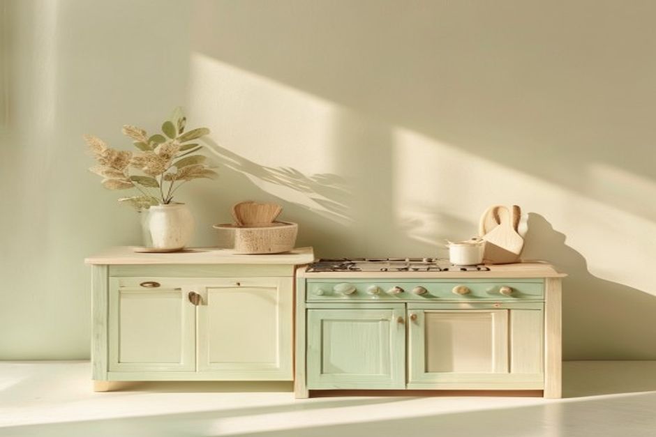 Tender Leaf wooden toy kitchen for toddlers