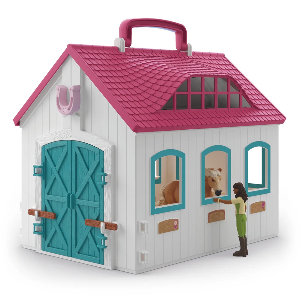 Open Stable Little Horseshoe - Schleich