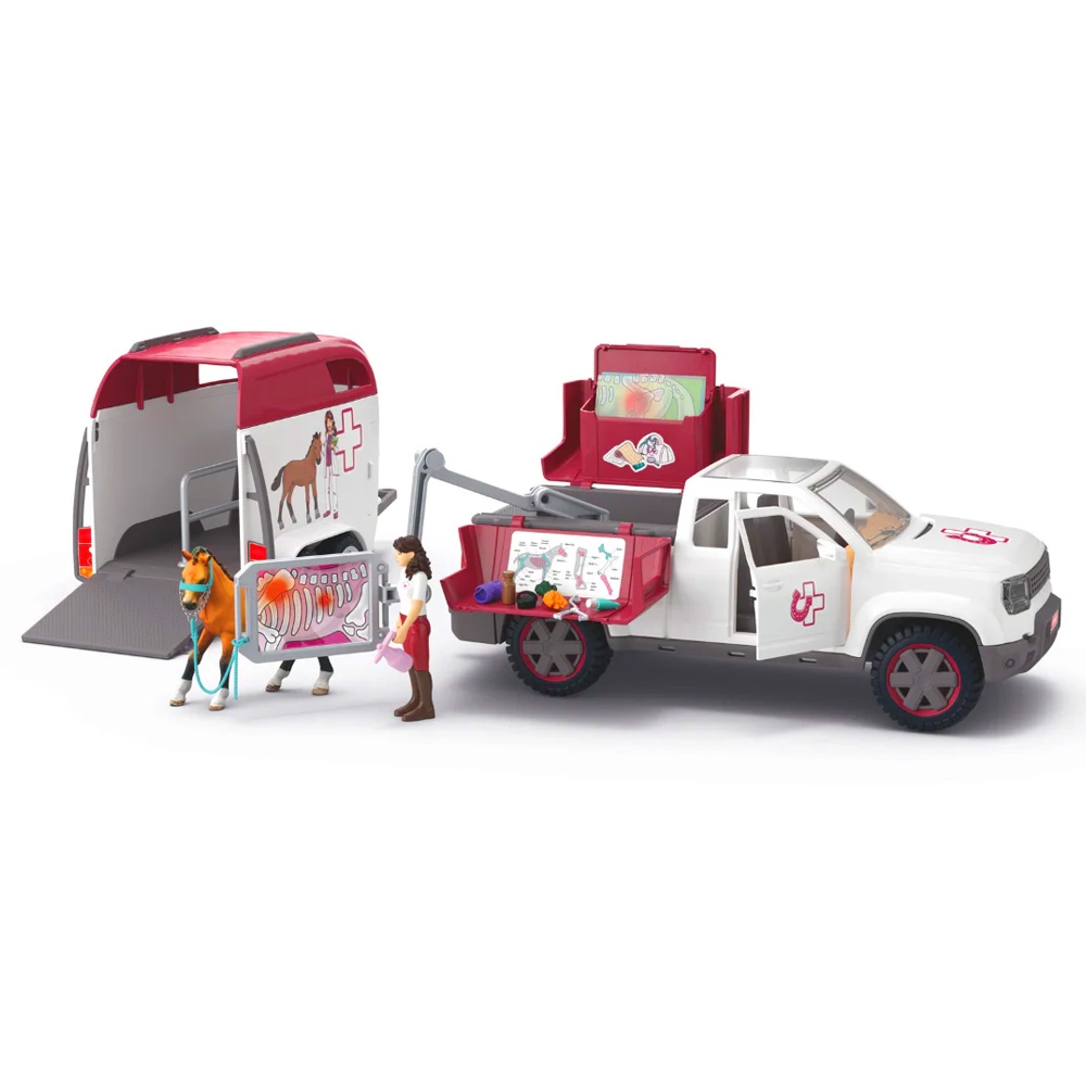 Mobile Vet with Trailer - Schleich
